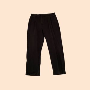 Vintage Polo by Ralph Lauren Black Cotton Pants Men’s Size 37x42